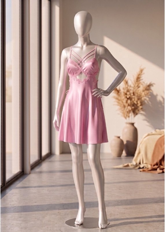 Grace Satin Babydoll