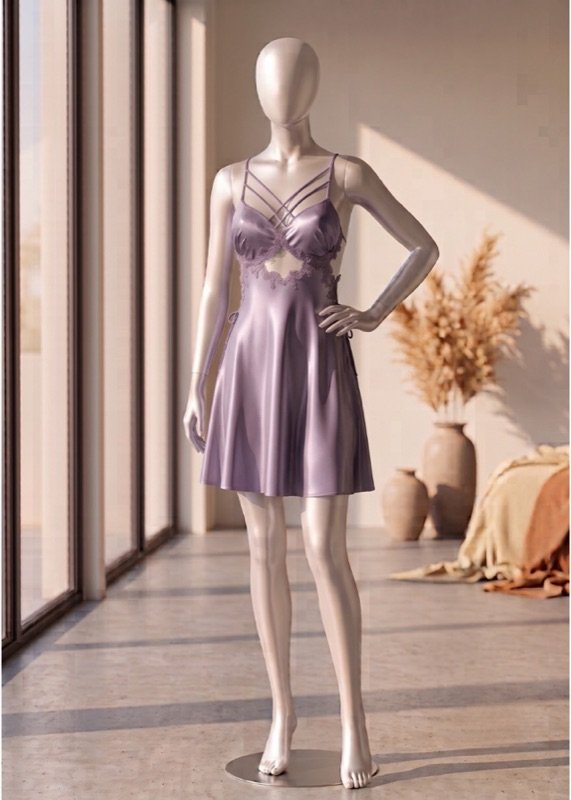 Grace Satin Babydoll