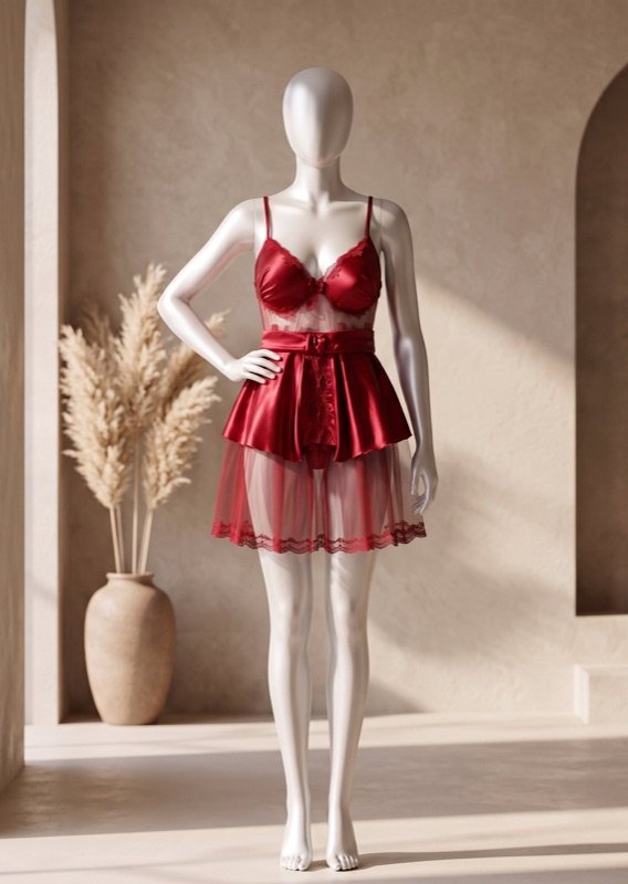 Lace Dream Babydoll Set