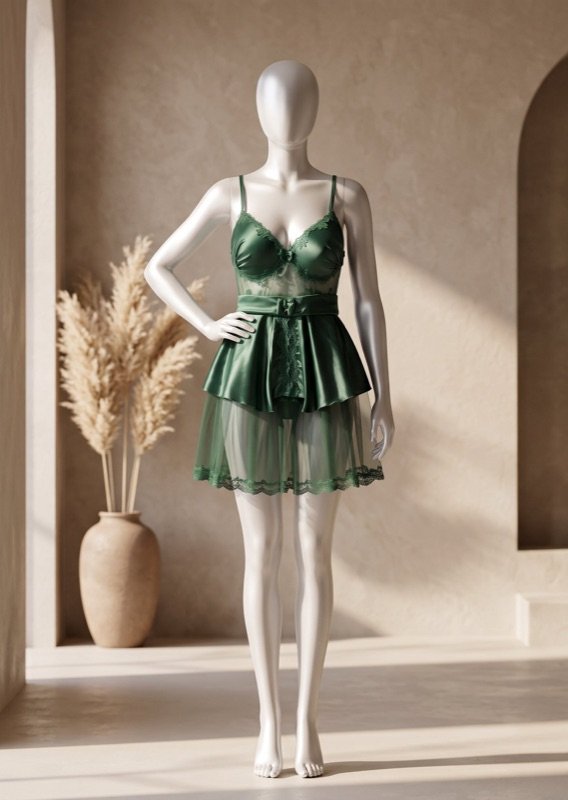 Lace Dream Babydoll Set